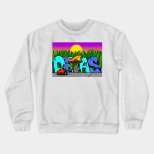 Deias goes macro Crewneck Sweatshirt